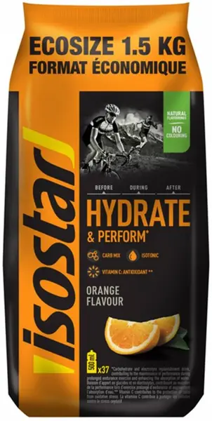 Hydrate & Perform, orange, 1.5 kg, Isostar