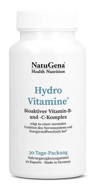 Hydro Vitamine Complex vitamine bioactive solubile în apă, 90 capsule, NatuGena