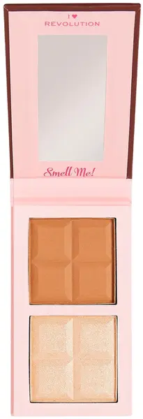 I Heart Revolution Chocolate Paletă de conturare, Light, 2 x 4.5 g