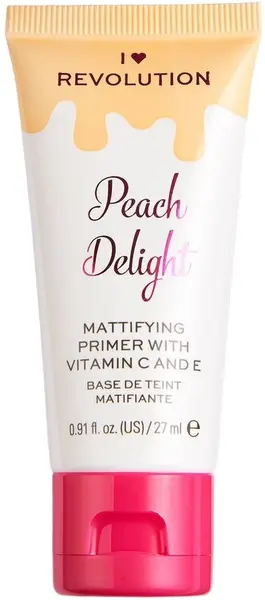 I Heart Revolution Fond de ten matifiant pentru față Peach Delight, 27 ml
