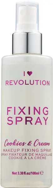 I Heart Revolution - Spray de fixare machiaj Cookies & Cream, 100 ml