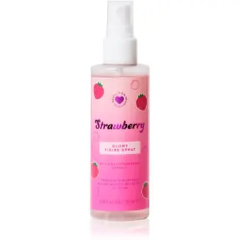 I Heart Revolution Strawberry Glow Fixing Spray spray pentru fixare și strălucire