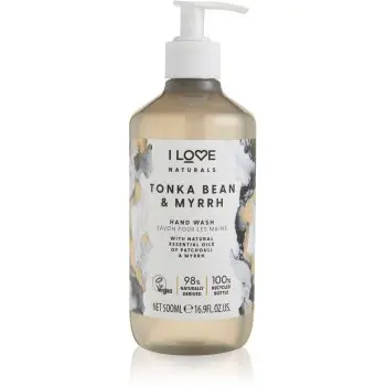 I Love Naturals Tonka Bean & Myrrh Săpun lichid pentru mâini