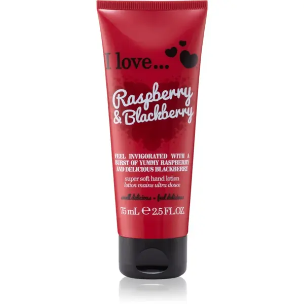 I Love Raspberry & Blackberry crema de maini 75 ml