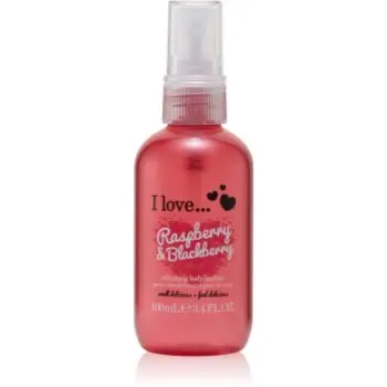 I Love Raspberry & Blackberry spray de corp racoritor pentru femei