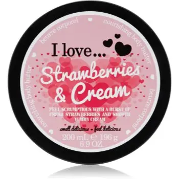I Love Strawberries & Cream unt pentru corp