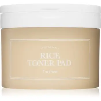 I'm from Rice Toner Pad dischete de tonifiere pentru strălucirea și netezirea pielii