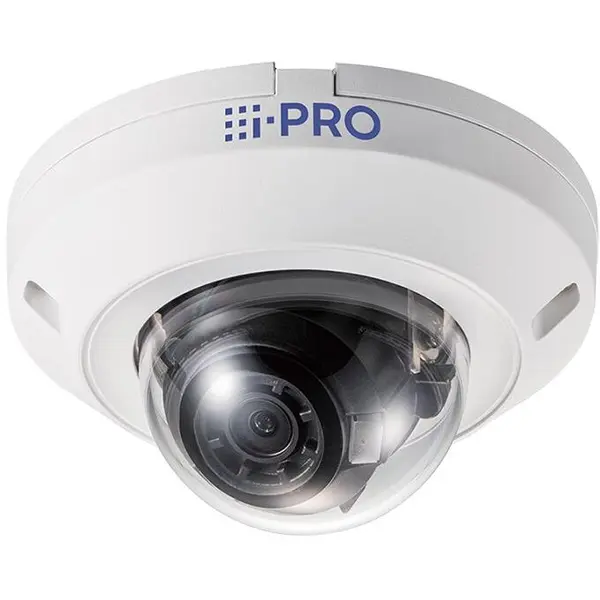 I-PRO Camera de supraveghere I-PRO WV-U2130LA, Full HD 2MP cu dom fix pentru utilizare in interior (senzor CMOS 1/2.7, imagini de 2 megapixeli, iluminare LED IR, vedere nocturna, H.265, mod coridor), Alb