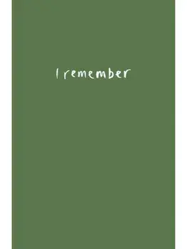 I Remember. Scotland's Covid Memorial, Paperback/Alec Finlay
