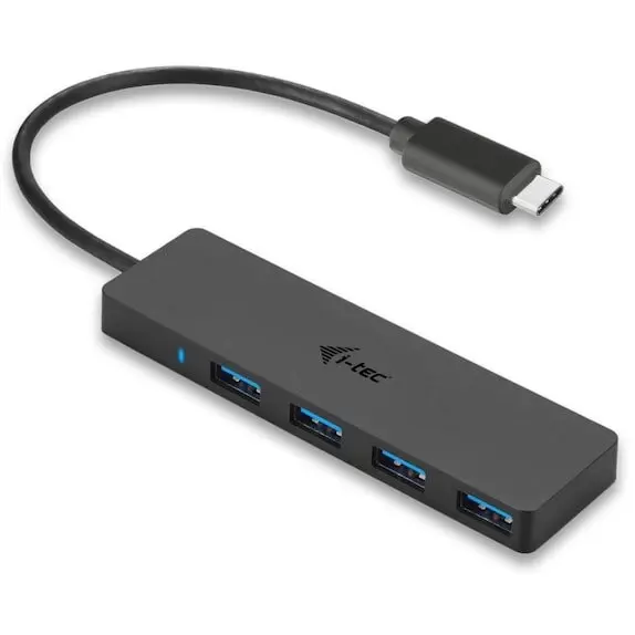 I-TEC Hub USB I-TEC C31HUB404, pasiv, 4 x USB 3.0, Plug & Play, Negru