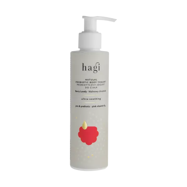 Iaurt de corp ultra-calmant cu probiotice Berry Lovely, 200ml, Hagi
