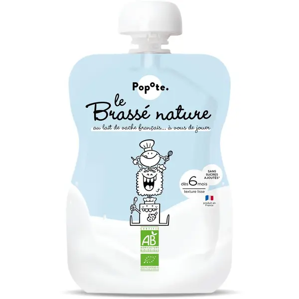 Iaurt Natural pentru Copii +6 Luni fara Zahar Adaugat Ecologic/Bio 100g
