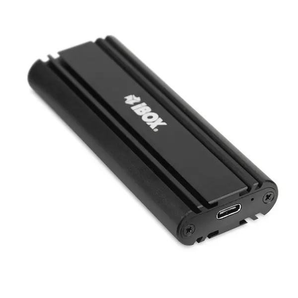 IBOX Carcasa SSD, iBOX HD-07, USB 3.2 Gen 2, compatibil Mac/Linux/Windows, negru, 2.5