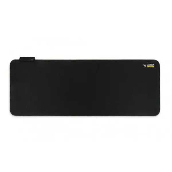 IBOX Mousepad gaming, Aurora, Iluminare LED, 80 x 30 cm, Negru