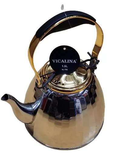 Ibric Ceai VL-T06 Vicalina AURIU 1.5L cu Maner
