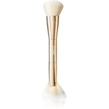 ICONIC London Cheek Glow Duo Brush perie cu două fețe