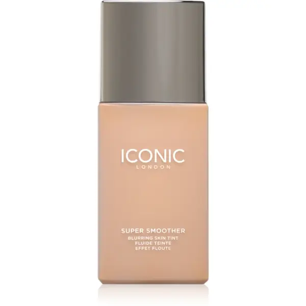 ICONIC London Super Smoother machiaj matifiant de lungă durată culoare Warm Medium 30 ml