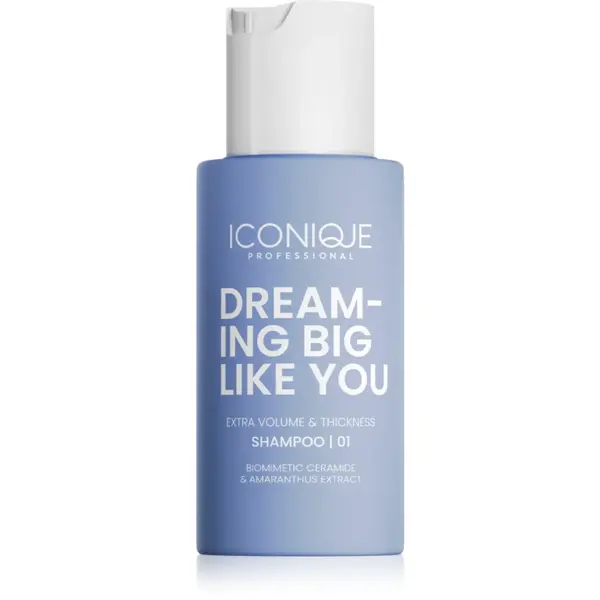 ICONIQUE Professional DREAMING BIG LIKE YOU Volume & Thickness șampon pentru volum maxim pentru păr fin 70 ml