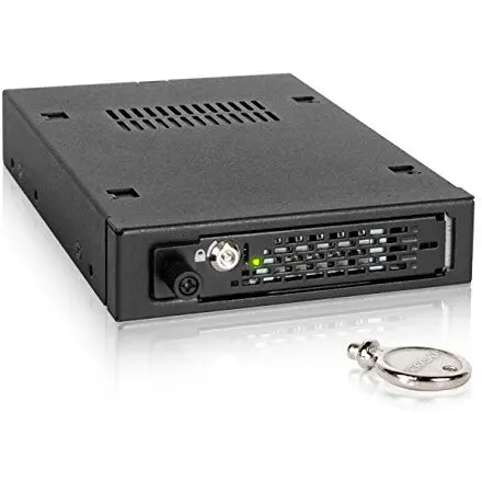 Icy Dock Rack HDD Icy Dock ToughArmor EX MB491SKL-B, 2.5 inch SATA/SAS, Compartiment 3.5 inch, Hot-Swap