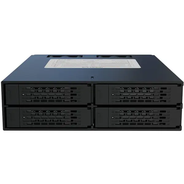 Icy Dock Rack HDD/SSD Icy Dock, 4x 2.5 inch SAS/SATA Hot-Swap, pentru 1x bay 5.25 inch, Full Metal
