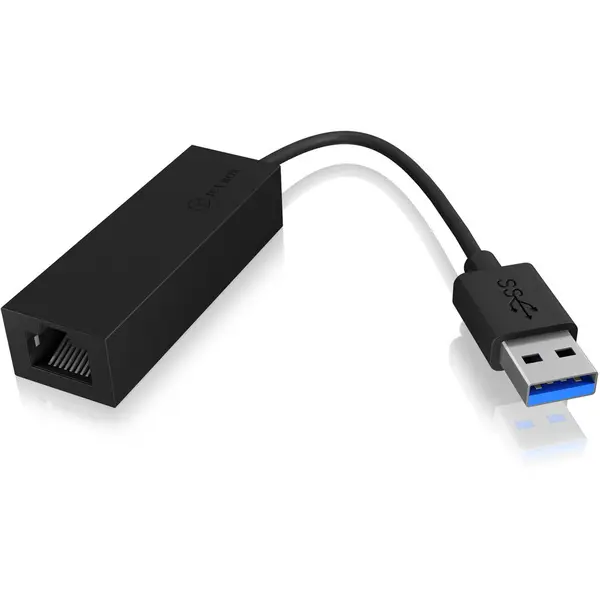 ICYBOX Adaptor Retea ICYBOX, USB 3.0 la Gigabit Ethernet, RJ-45