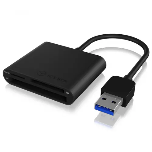 ICYBOX Card Reader Raidsonic IcyBox, USB 3.0, Black