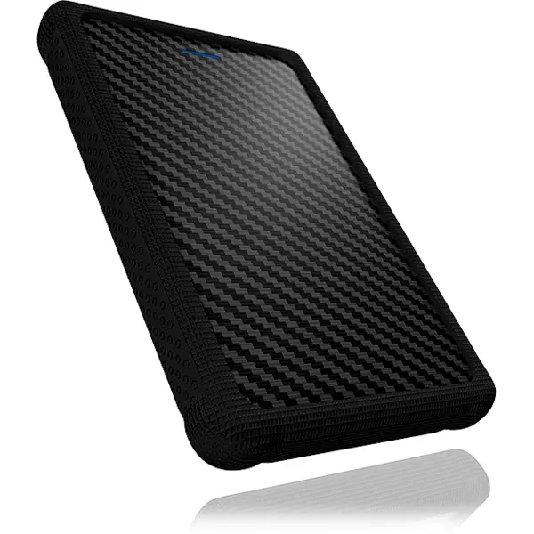 ICYBOX IcyBox External 2,5'' HDD/SSD case SATA, USB 3.0, protection sleeve, Black