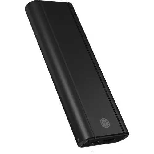 ICYBOX Rack SSD Raidsonic Icybox IB-1807MT-C31, USB-C, M.2, Black