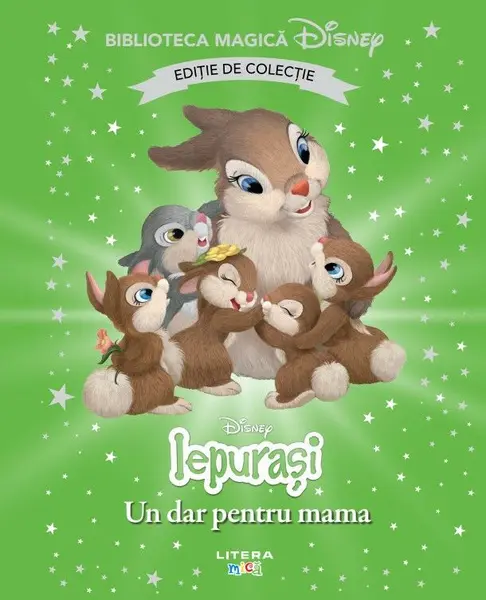 Iepurasi. Un dar pentru mama. Volumul 54. Disney. Biblioteca magica. Editie de colectie