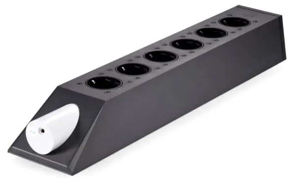 iFi Audio - Stație de alimentare, 6 prize, negru