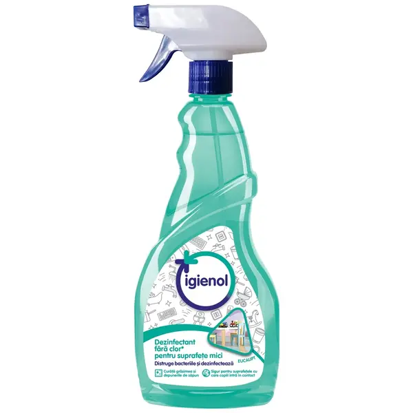 Igienol Dezinfectant suprafete, 750 ml, Eucalipt