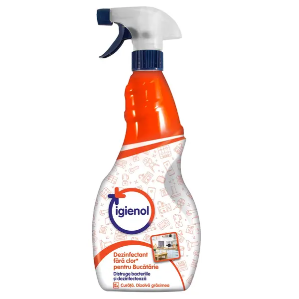 Igienol Solutie de curatat bucataria, 750 ml, Antibacterian