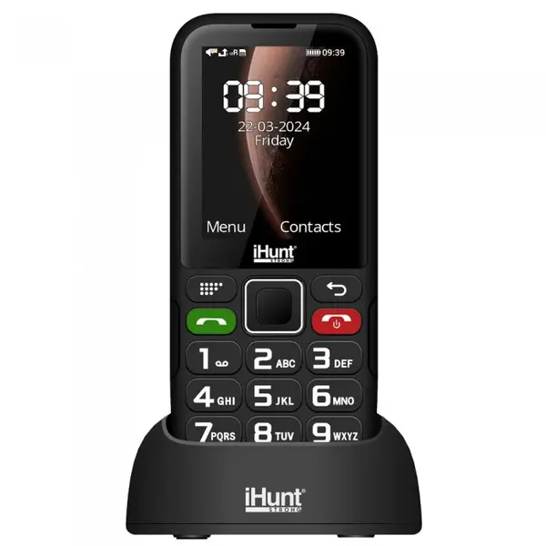 iHunt Primo, 4G, Dual SIM, 2.4-inch, Bluetooth, Radio FM, Camera Foto, Black