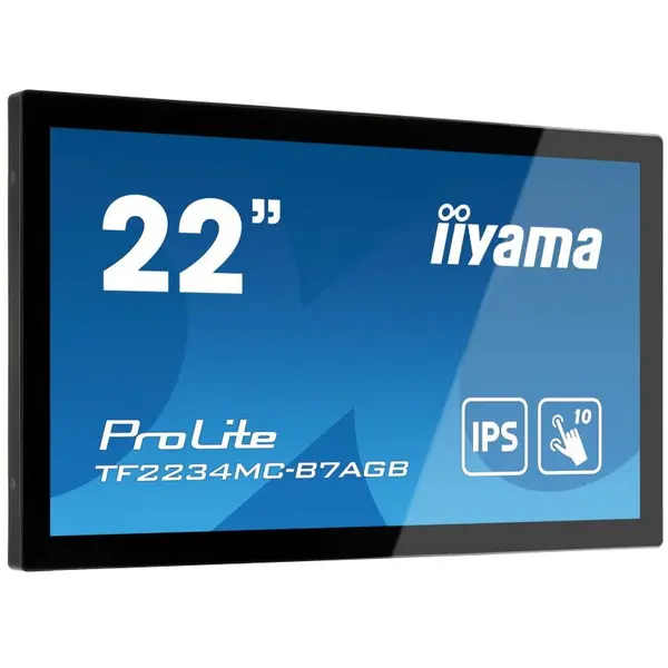 IIYAMA Monitor Iiyama TF2234MC-B7AGB 22 IPS Touch OpenFrame IP65 High Brigtness AntiGlare, Negru