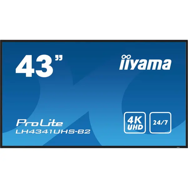 IIYAMA Monitor LED IIyama ProLite LH4341UHS-B2 42.5 inch UHD IPS 8 ms 60 Hz