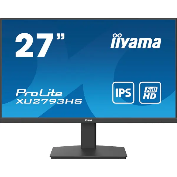 IIYAMA Monitor LED Iiyama ProLite XU2793HS-B7, 27 inch, FHD, IPS, 1 ms, 100 Hz, Negru