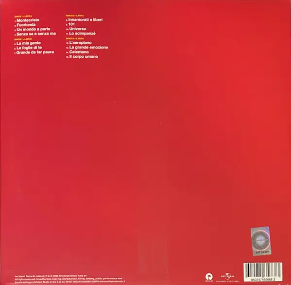 Il Corpo Umano Volume 1 - Yellow Vinyl | Island Records