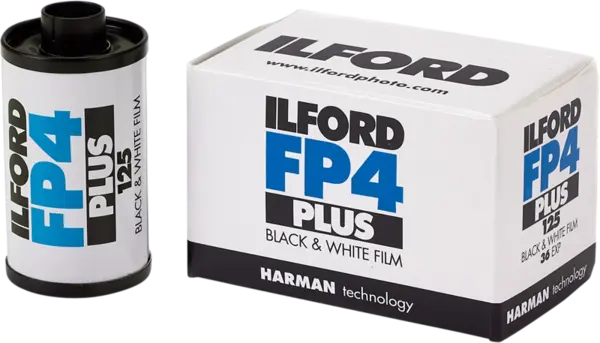 Ilford FP4 Plus 135-36 film, Film foto alb negru