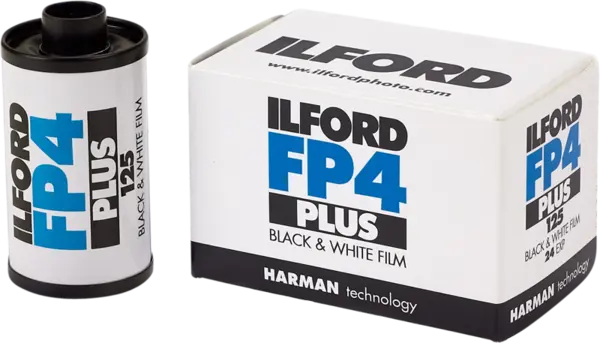 Ilford FP4 Plus 135-36 film, Film foto alb negru