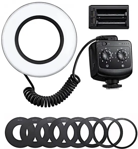 Iluminare LED cu inel Godox - Ring 72, 13.2cm, 5600K