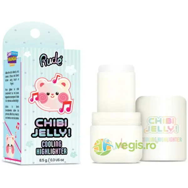 Iluminator cu Efect Racoritor Chibi Jelly! Nuanta Yuki 8.5g