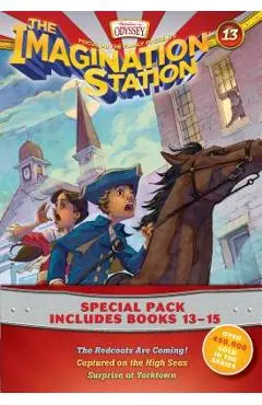 Imagination Station Books 3-Pack: The Redcoats Are Coming! / Captured on the High Seas / Surprise at Yorktown - Focus On The Family