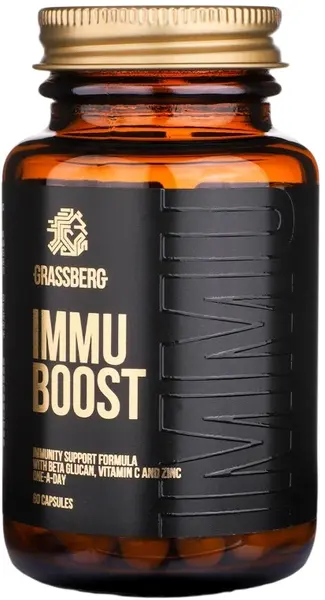Immu Boost Beta Glucans, 60 capsule, Grassberg