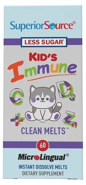 Immune Formula pentru copii, 60 tablete sublinguale, Superior Source