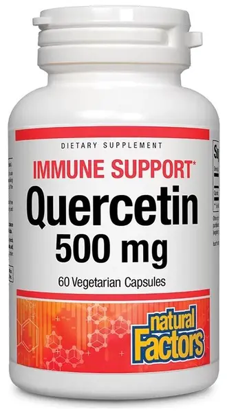 Immune Support Quercetin, 500 mg, 60 capsule, Natural Factors