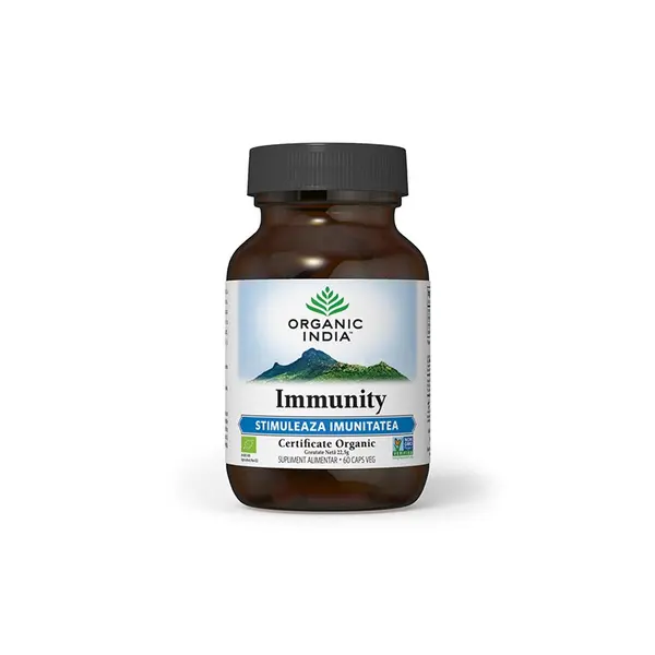 Immunity - Imunomodulator Natural, eco, 60 CPS VEG, Organic India