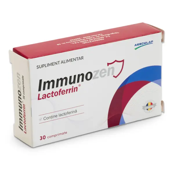 Immunozen Lactoferrin 30 comprimate