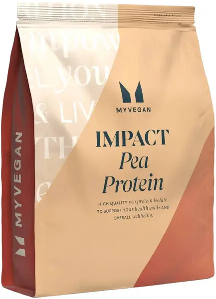 Impact Pea Protein, căpșuni, 1 kg, Myprotein