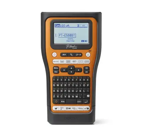Imprimanta de etichete Brother PT-E560BTSP, Termica, Monocrom, Banda 24 mm, Bluetooth