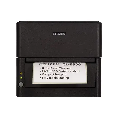 Imprimanta de etichete Citizen CL-E300, 203DPI, USB, Retea, 20 cm/s